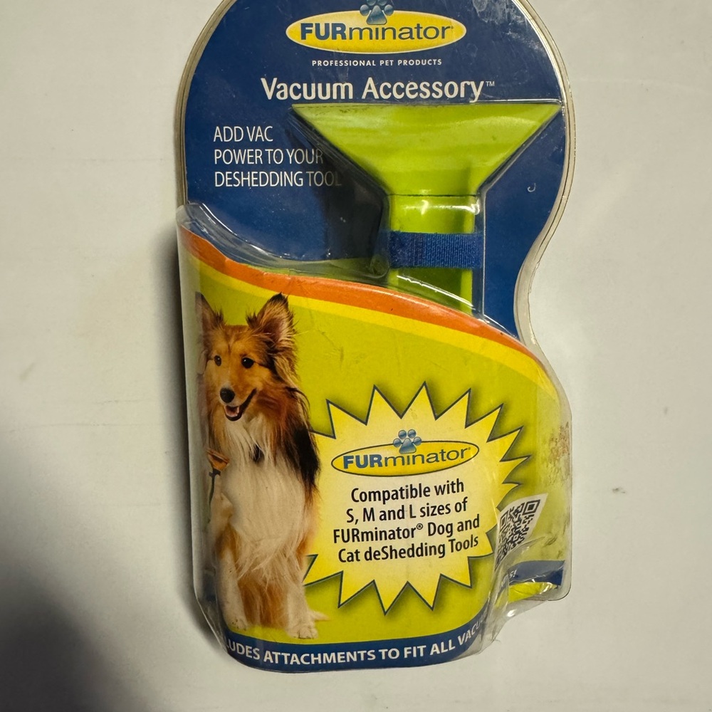 FURminator Lime Green Vacuum Accessory for Pet Grooming